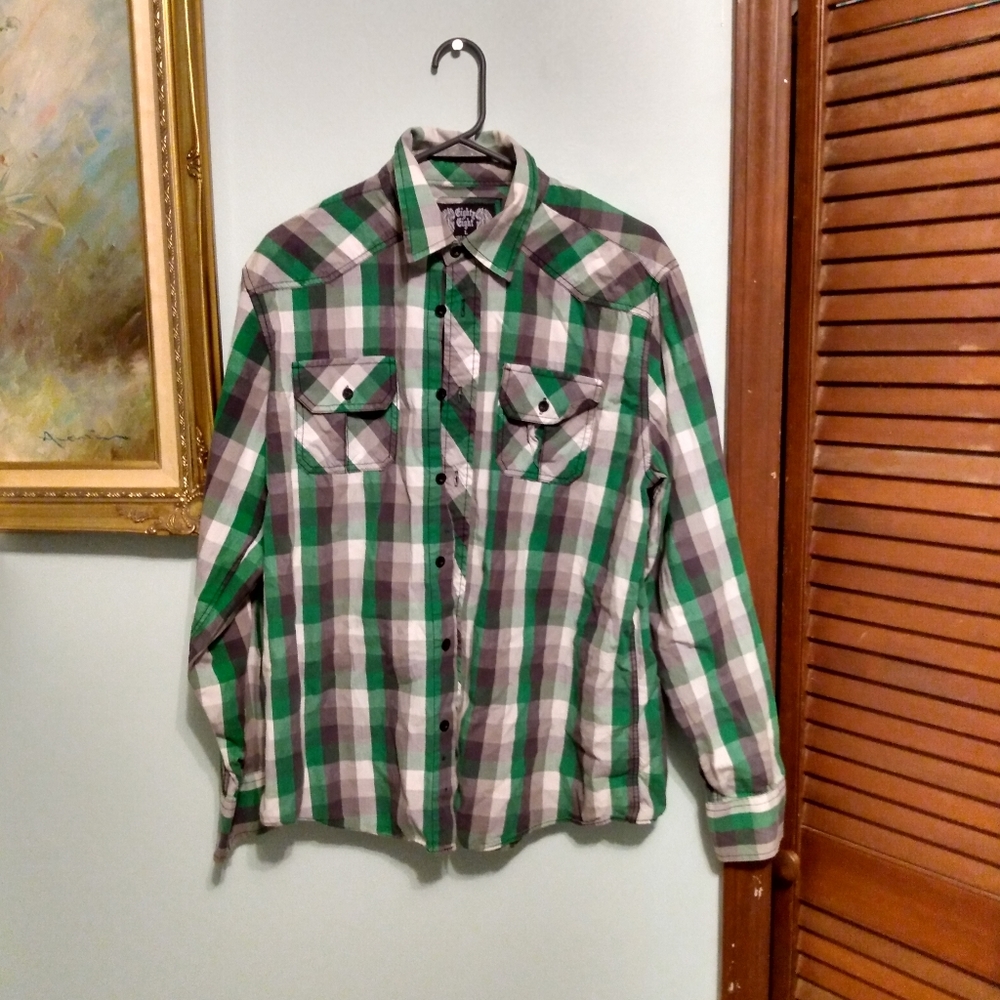 Eighty Eight Men's L Dress Shirt